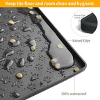 Ptlom Pet Placemat for Dog and Cat, Waterproof Non-Slip Silicone Feeding Bowl - Image 6