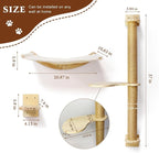Wall Mount Cat Wall Shelves – Hammock, Scratching Post - Image 5