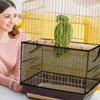 Daoeny Large Bird Cage Cover, Bird Cage Seed Catcher, Adjustable Soft Airy - Image 5