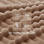 LINENLUX 1 Pack 3 Soft Dog Blanket Washable Warm Fleece Cat Blankets - Image 2
