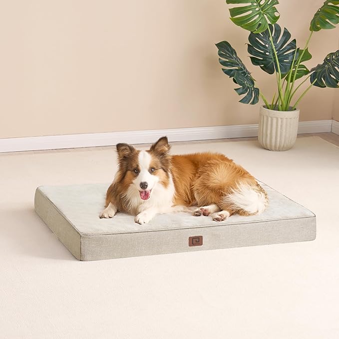 EHEYCIGA Waterproof Dog Bed Orthopedic 47"x29", Memory Foam Pet Bed - Image 9