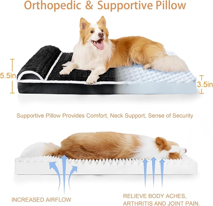 Orthopedic Jumbo Dog Bed Large Sized Dog - Image 6