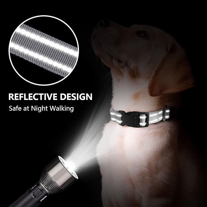 Hikiko Reflective Martingale Collar - Image 4