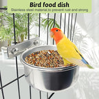Tfwadmx 6 Pcs Stainless Steel Bird Bowls - Image 2