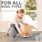 Dog Food Mat - Raised Edges Dogs Mat - Image 6