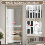 71" High Extra Tall Cat Gate, 34-36 Inch Tall Pet Gates, Auto Close Kitten - Image 5