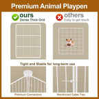 12 Panels Small Animal Playpen, Pet Playpen, C&C Cage - Image 6