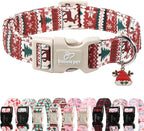 Christmas Dog Collar for Large Dogs by Babolepet