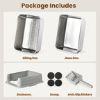 Stainless Steel Sifting Litter Box - Image 6