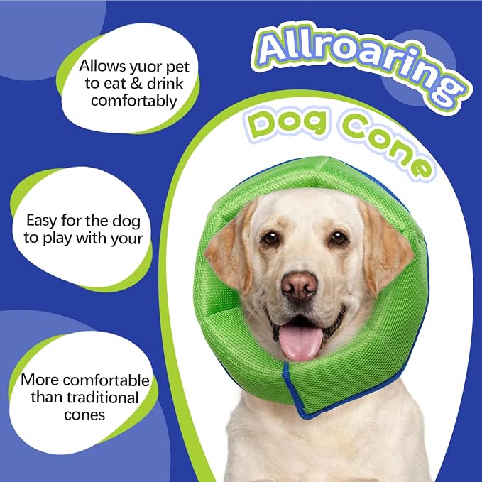 Dog Cone Collar Soft Cone for Medium Dogs After Surgery Adjustable Elizabethan - Image 5