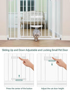 BABELIO 29-48" Extra Wide Baby Gate - Image 4