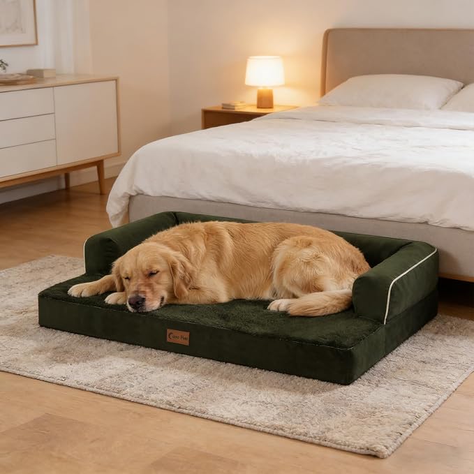 Orthopedic XXL Dog Beds, Waterproof Egg Crate Foam Big Pet Bed - Image 8