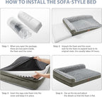 BFPETHOME Orthopedic Dog Beds for Large Dogs-Waterproof Sofa Dog Bed - Image 5