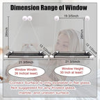 ZALALOVA Cat Perch, Cat Window Seat Large Sturdy Bed Fleece Blanket 2025 Latest - Image 8