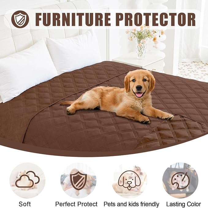 Smiry Waterproof Dog Bed Cover Blanket 40x70, Soft Reversible Pet Blanket - Image 8