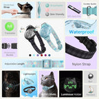 Waterproof Airtag Cat Collar, Breakaway Cat Airtag Collar - Image 8