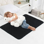 2 Pack Washable Incontinence Bed Pads, Reusable Underpads - Image 2