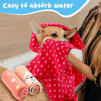 Eccliy 20 Pcs Puppy Blanket Pet Soft Fleece Dog Blankets Warm Felt Throw Sleep - Image 5