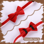 Sliverdew 2 Pcs Velvet Cat Collar - Image 5