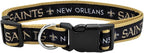 Pets First NFL New Orleans Saints Licensed PET COLLAR, Medium by PETSFIRST