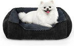 MIXJOY Dog Beds for Medium Dogs Washable, Rectangle Pet Bed Medium Size Dog by MIXJOY