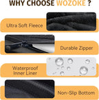 Orthopedic Washable Large Dog Bed: Memory Foam Waterproof Pet Bed - Image 6