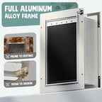 3-Flap Insulated Aluminum Doggy Door - Image 3
