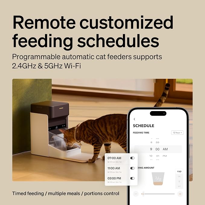 PETLIBRO RFID Automatic Cat Feeder, Collar Tag Activated Personal Meals - Image 5