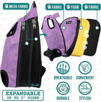 PetAmi Dog Carrier Backpack, Adjustable Dog Pet Cat Front Carrier Backpack | - Image 3