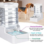Automatic Dog and Cat Dispenser: 8L White Gravity Feeder - Image 5
