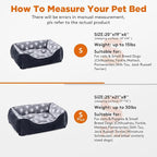 GASUR Small Dog Beds Small Size Dogs, Rectangle Washable Dog Bed, Orthopedic - Image 6