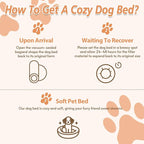 JOLLYVOGUE Calming Small Dog & Cat Bed - Image 8