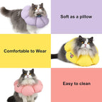 HiDREAM Cat Cone Collar, Cute Waterproof Elizabethan e Collar - Image 7