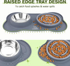 Pecute Slow Feeder Dog Bowls to Slow Down Eating, Dog Bowl Slow Feeder - Image 5