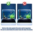 AQUANEAT 6 PCS Aquarium Thermometer Strips, Fish Tank Thermometer Sticker - Image 4