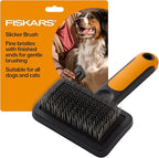 Fiskars Pet, Cat and Dog Brush, Fine Bristles & SoftGrip Handle by Fiskars
