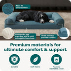 FurHaven Orthopedic Dog Bed for Large Dogs, Sofa Contour Mattress - Image 5