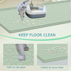 Cat Litter Mat, Silicone Large Cat Mat - Image 2