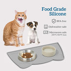 OHMO - Cat Food Mat, Silicone Pet Feeding Mat - Image 4