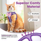 Cat Harness and Leash Set for Walking Escape Proof, Adjustable Kitten Harness - Image 4