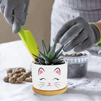 Window Garden Cat Planter Pots, Cat Loves Gifts - Image 5