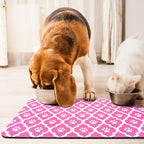 Dog Food Mat 12X20 Inch Pet Feeding Absorbent Mats - Image 7