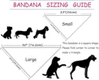 ARING PET Summer Dog Bandanas, Autumn Leaf Floral Kerchief Triangle Bibs Scarf - Image 5