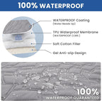Waterproof Couch Covers for Pets, Waterproof Dog Bed Cover, Anti-Slip Soft Dog - Image 2