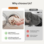 FURTIME Orthopedic Dog Beds Large Sized Dog, XL Washable Memory Foam Pet Couch - Image 5