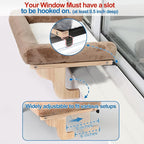 Zakkart Cat Perch for Window Sill - Image 4