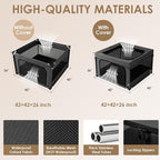 EHEYCIGA 42x42x26 Inches Puppy Playpen - Image 2