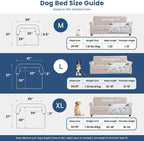 Calming Dog Couch Bed for Large Dogs, 41 x 37 inch Waterproof Removable Pet Mat - Image 5