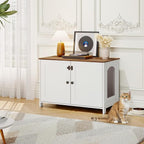 HOOBRO Litter Box Enclosure, Cat Litter Box Furniture - Image 3