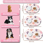Cat Food Mat 24''x16'', Absorbent Cat Mats - Image 4